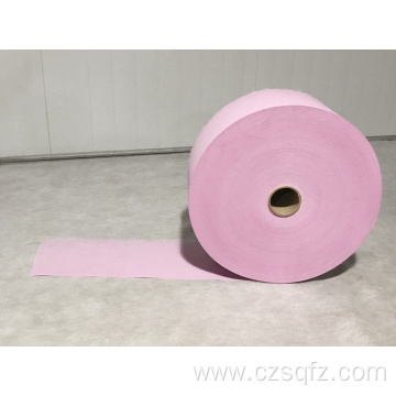 Pink flat mask cloth